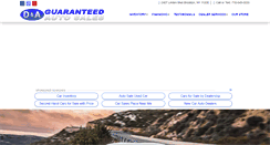 Desktop Screenshot of dandaguaranteedautosales.com